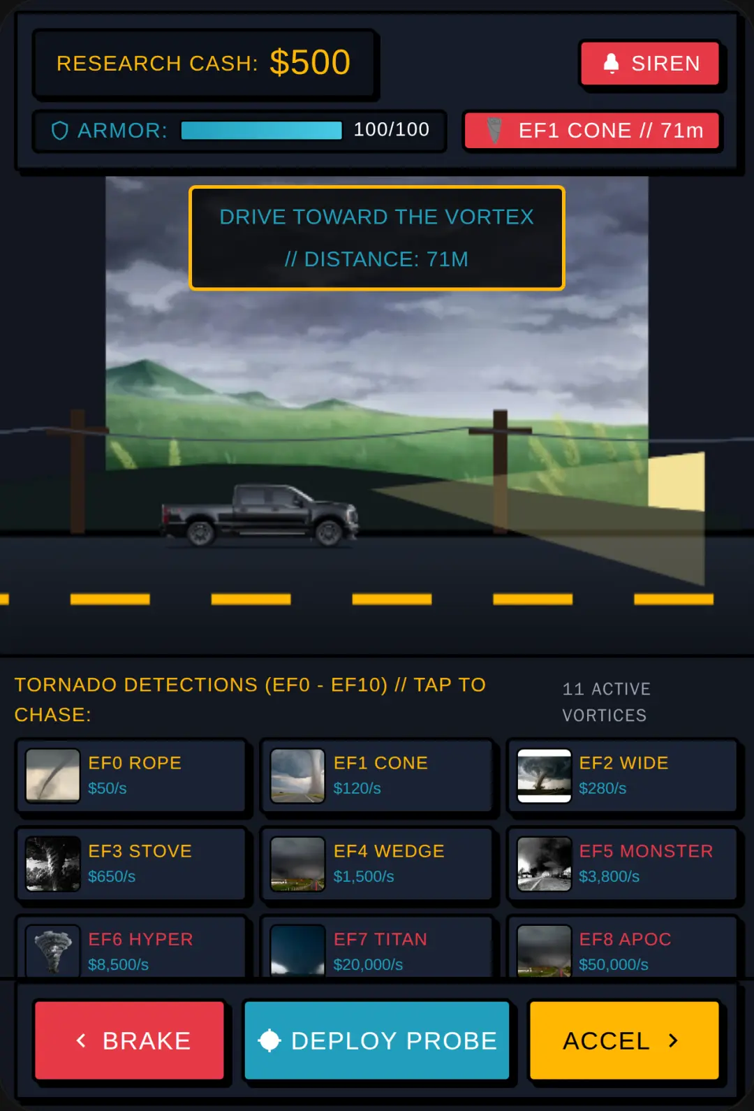 TORNADO CHASER: EF0 - EF10 cover