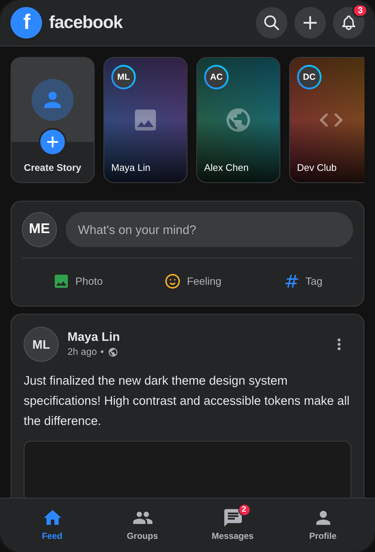 Facebook Dark Mode cover