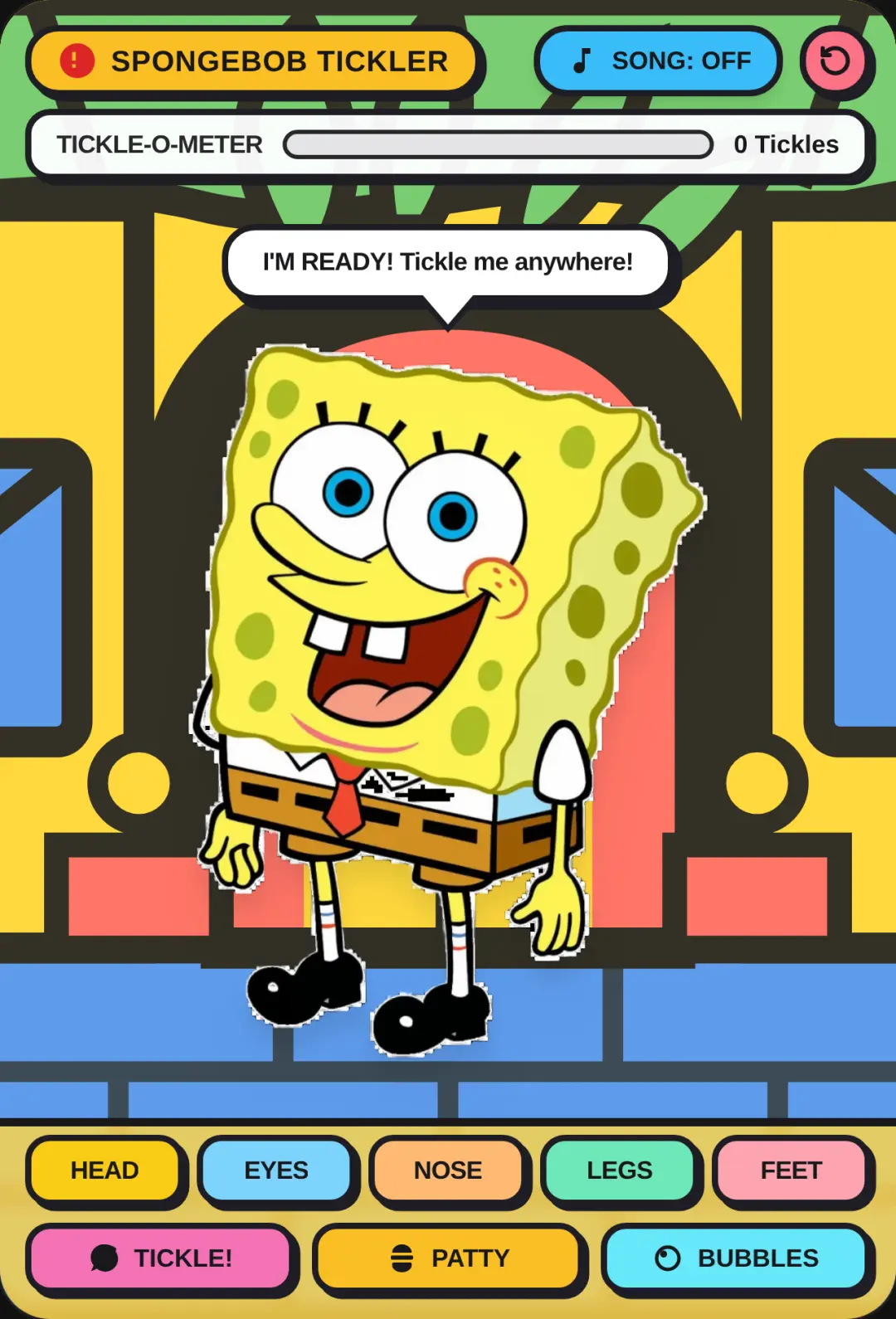 SpongeBob Tickler cover