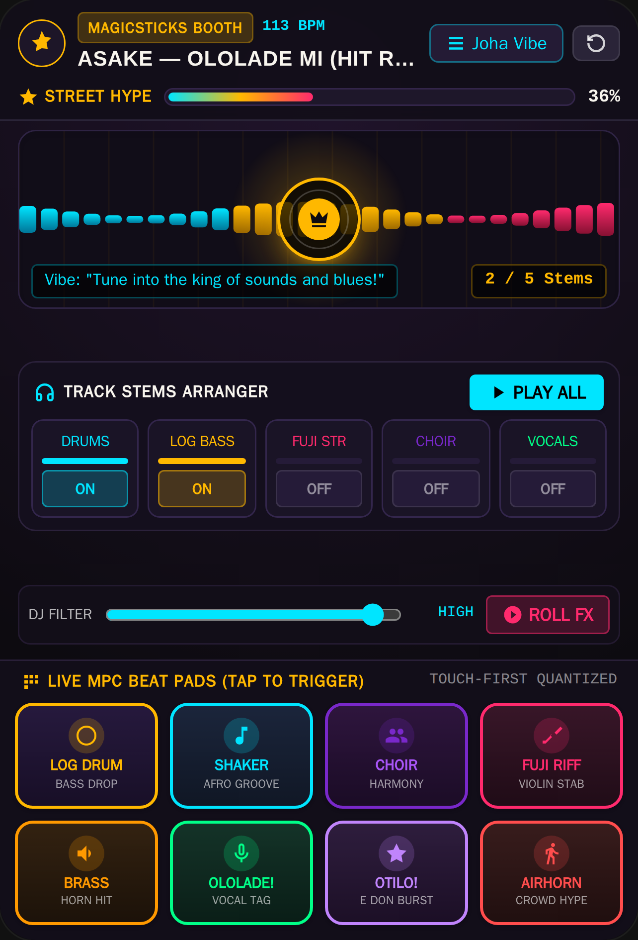 Asake Hit Maker: Magicsticks Producer Console cover