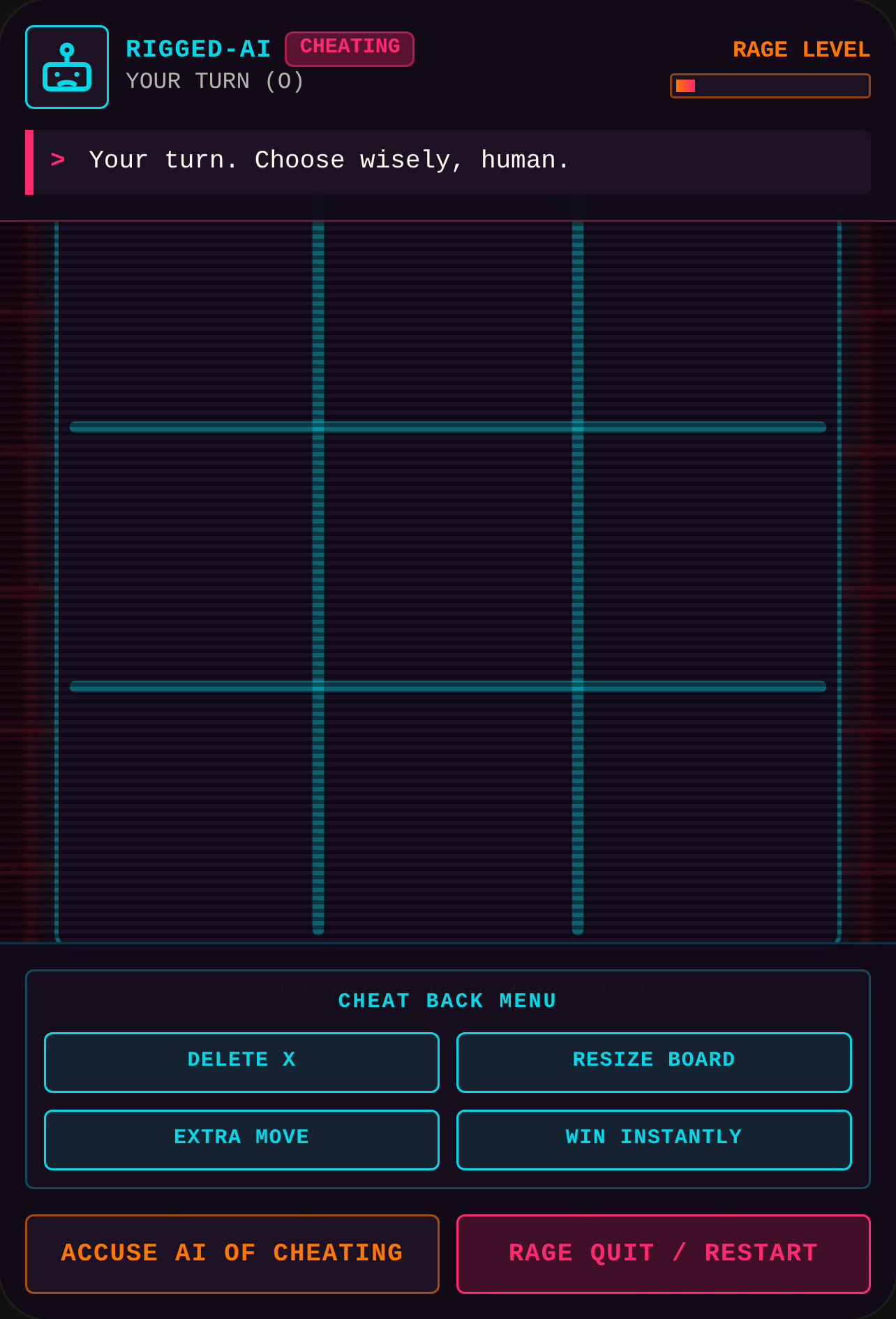 Ragebait Tic-Tac-Toe cover