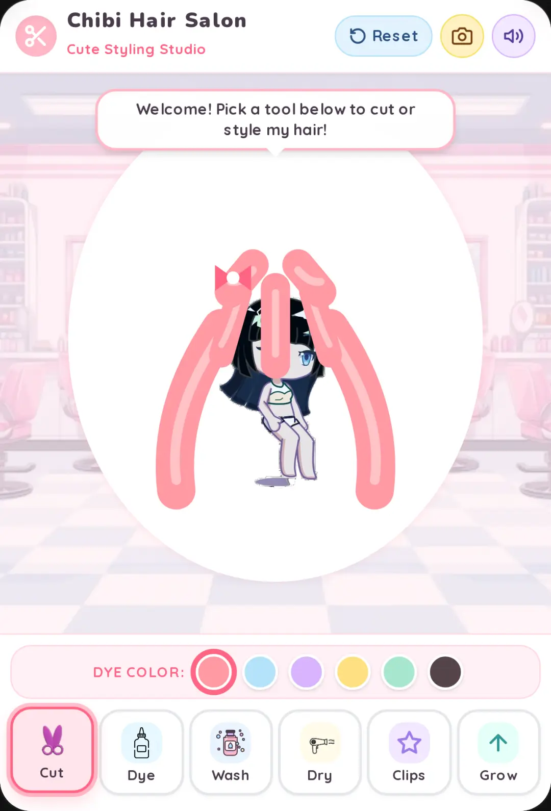 Chibi Hair Salon can only cover