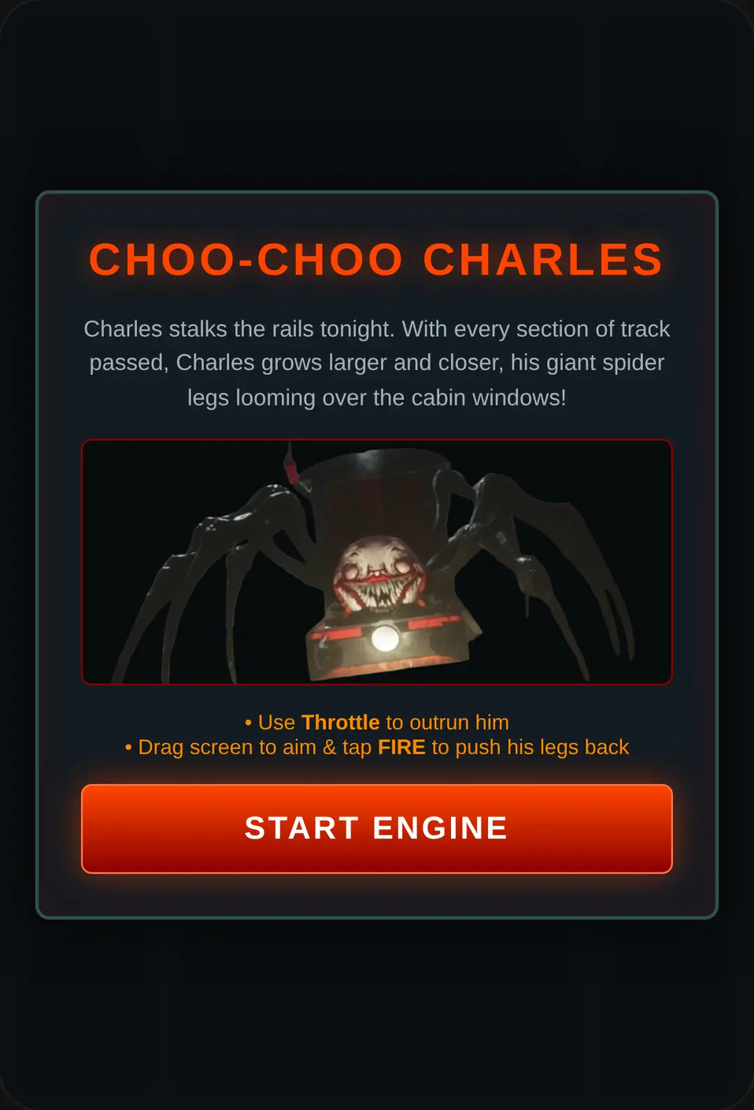 Choo-Choo Charles Night 3D cover