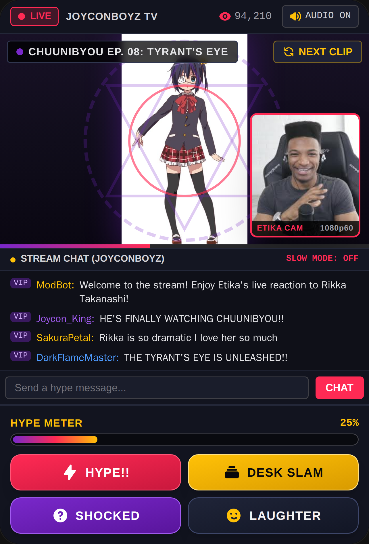 Etika Reacts to Rikka - Stream Simulator cover