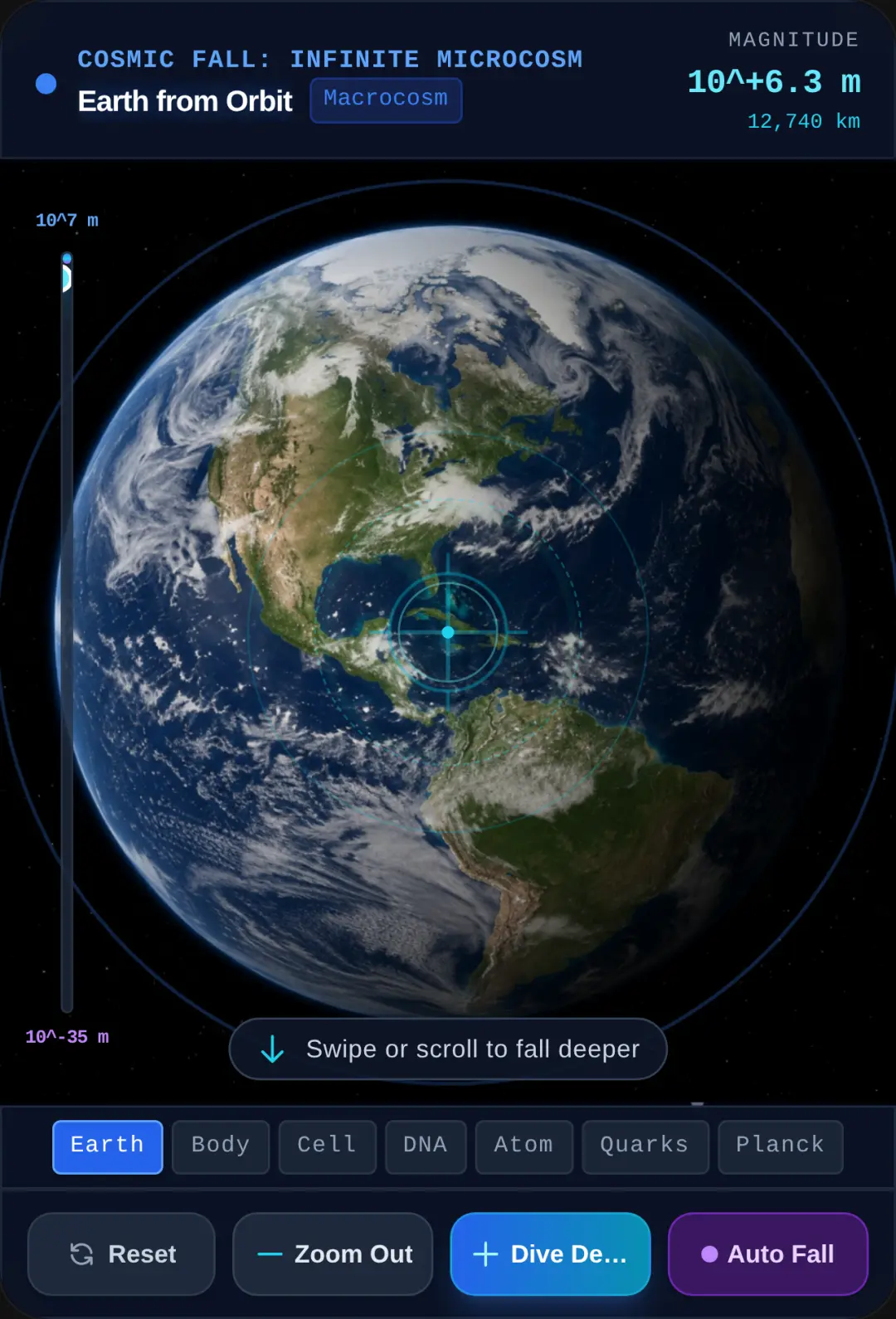 Infinite Zoom: Cosmic Microcosm cover