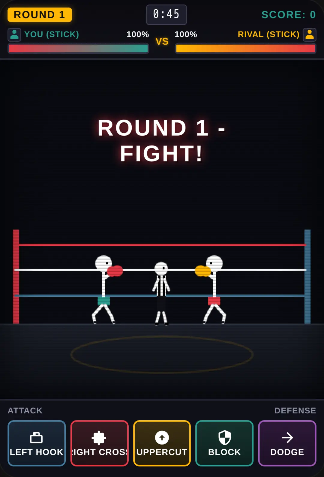 Pixel Stickman Boxing cover