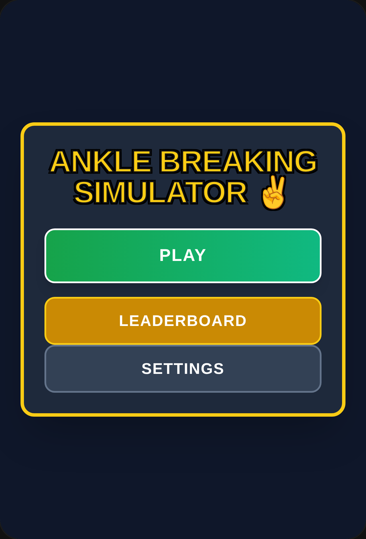 Ankle Breaking Simulator ✌ cover