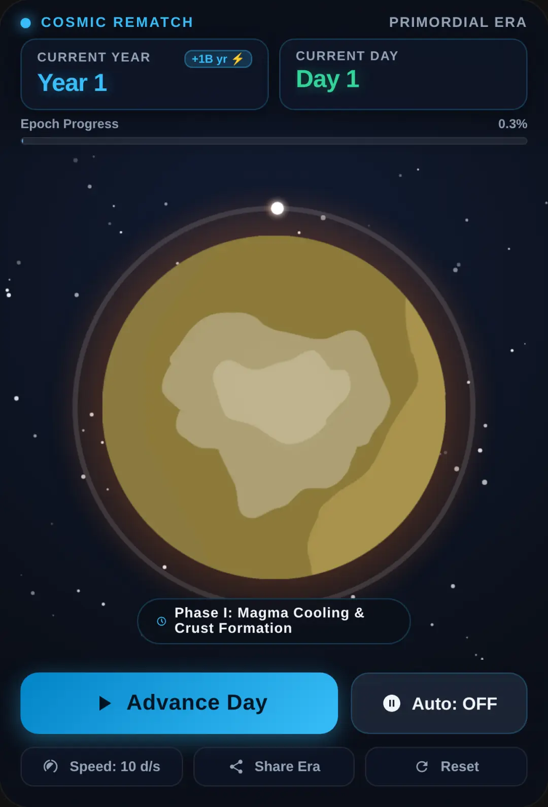 Cosmic Rematch: World Time-Lapse cover