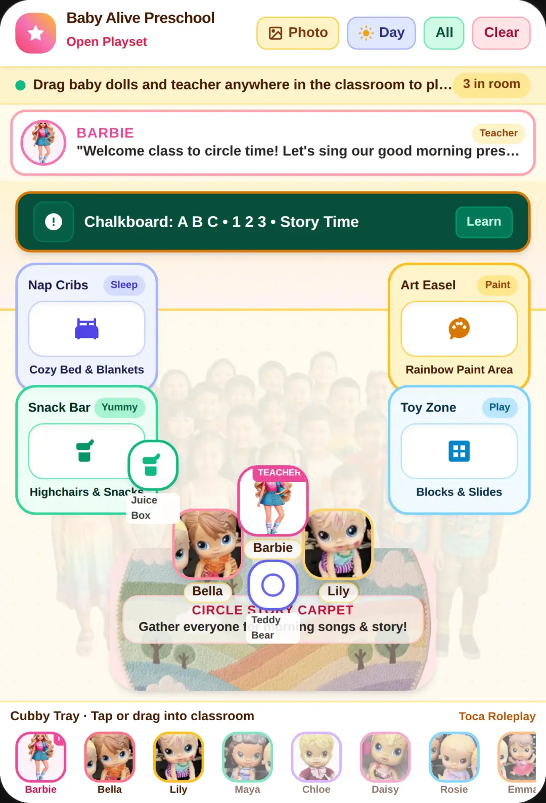 Baby Alive Preschool Day cover