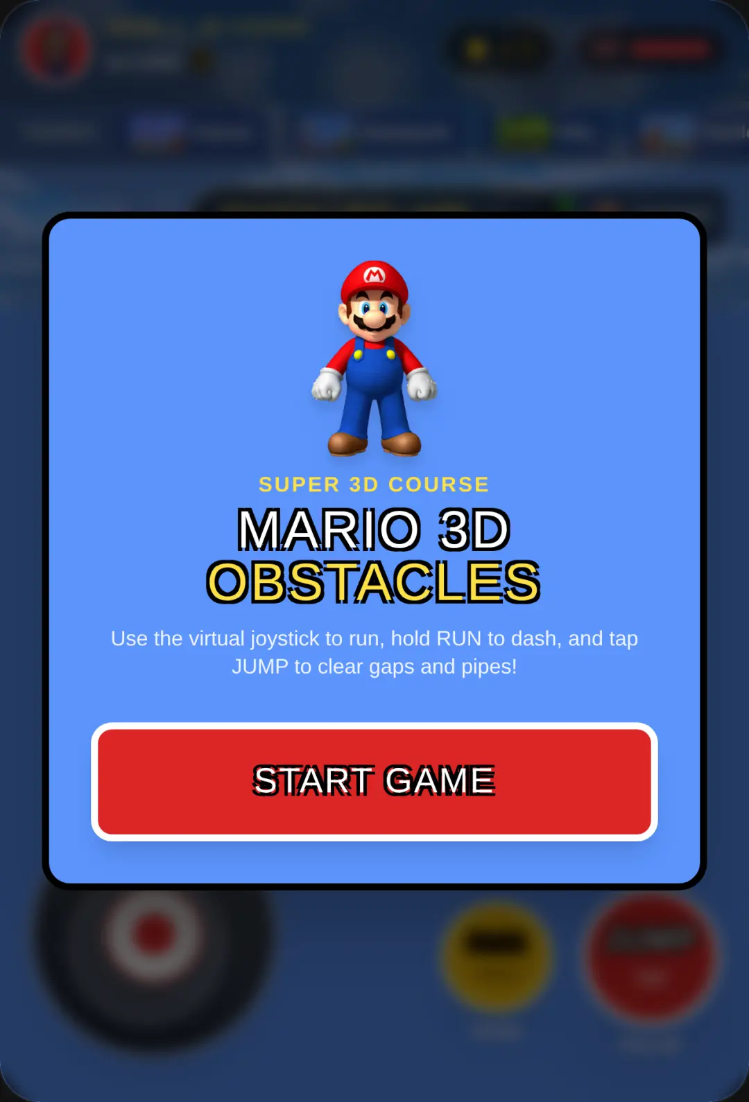 Mario 3D Obstacle Course cover