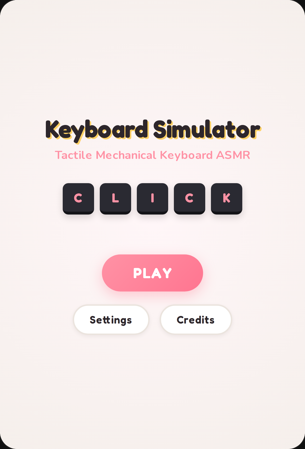 Keyboard Simulator! (We'll try our best to update this game every random day) cover