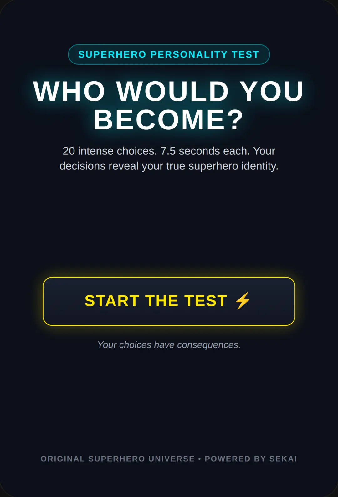 WHO WOULD YOU BECOME? cover