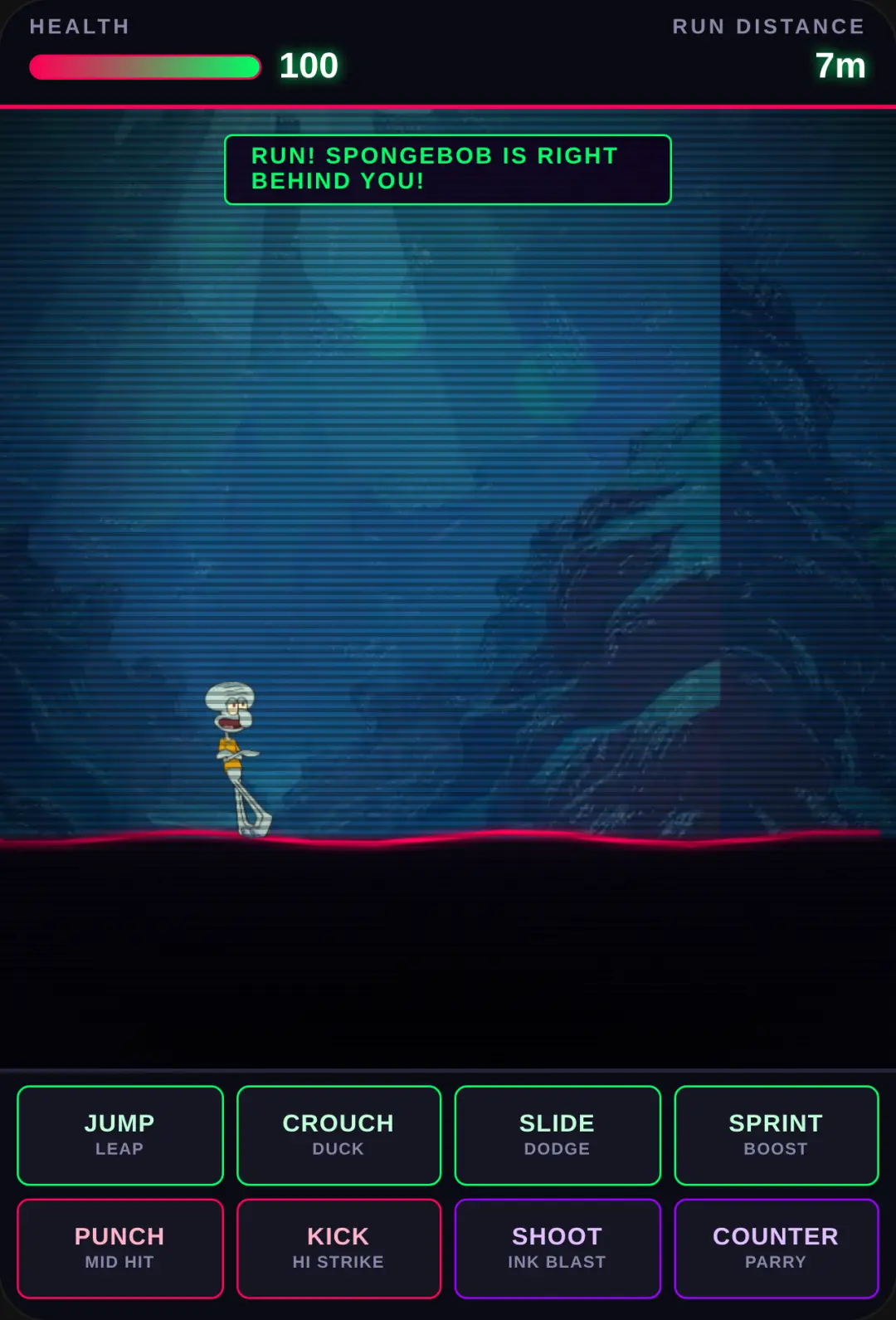 Squidward's Horror Escape cover