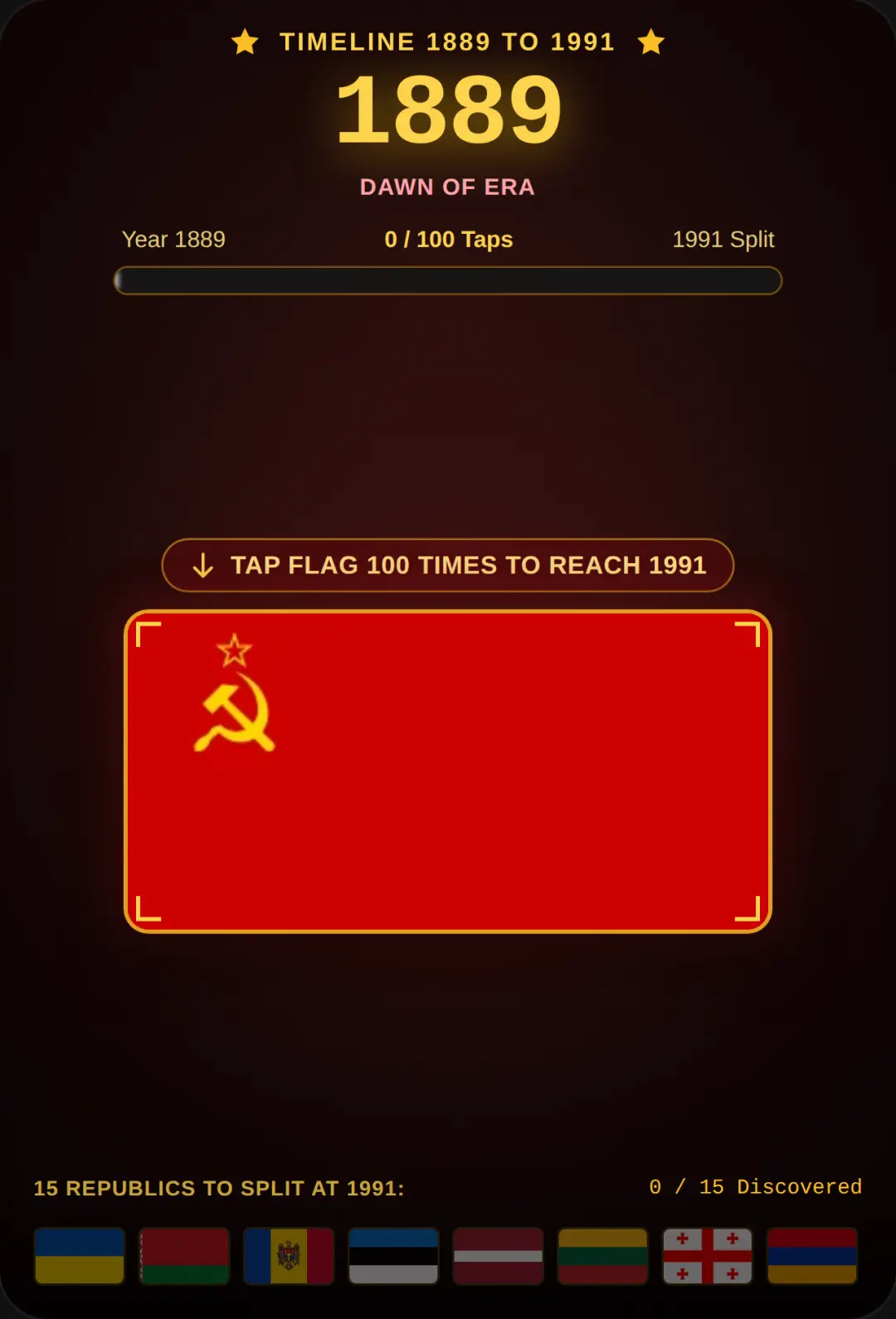 Chronicle 1991 - Soviet History Tap cover