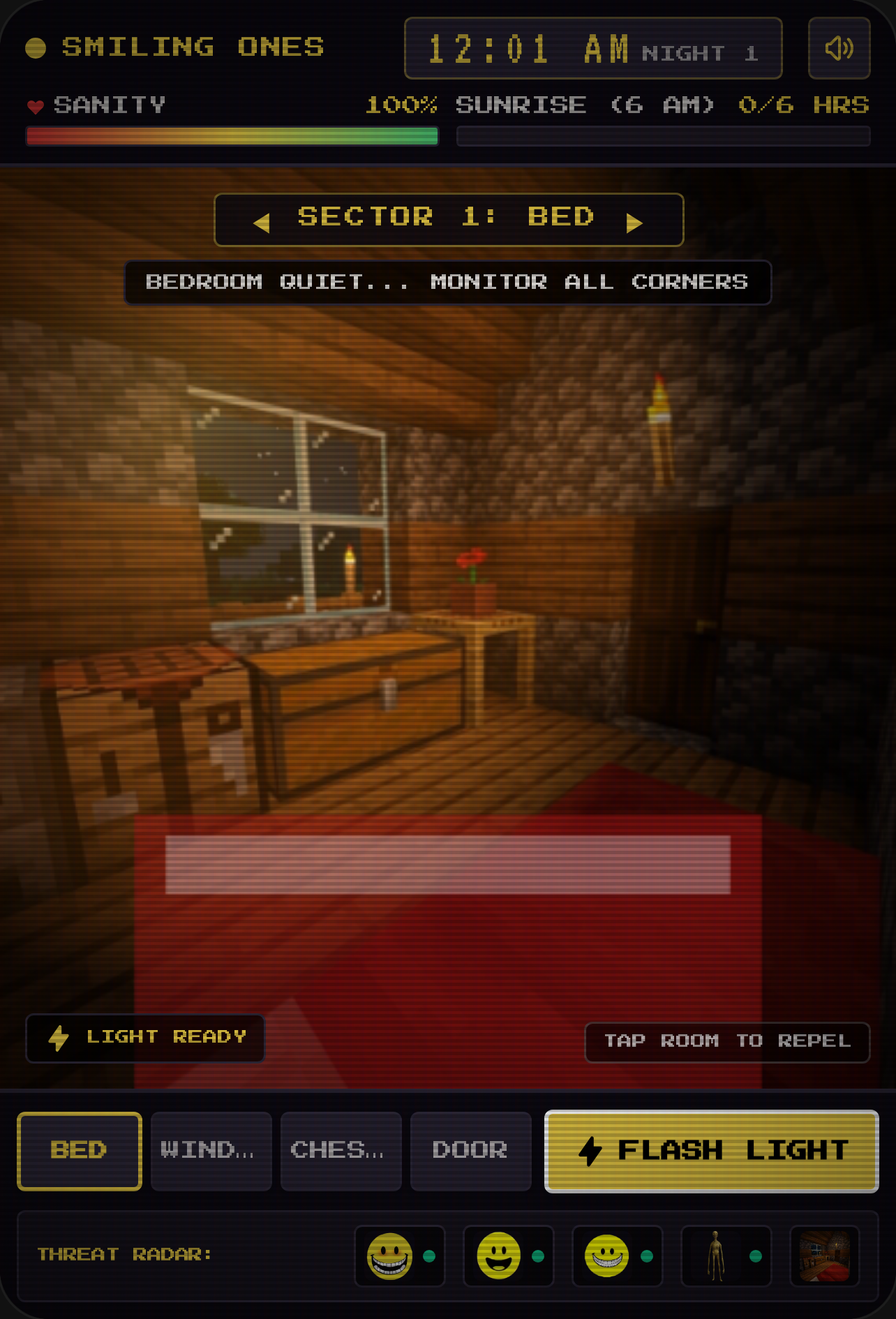 Minecraft Bedroom Horror: The Smiling Ones cover