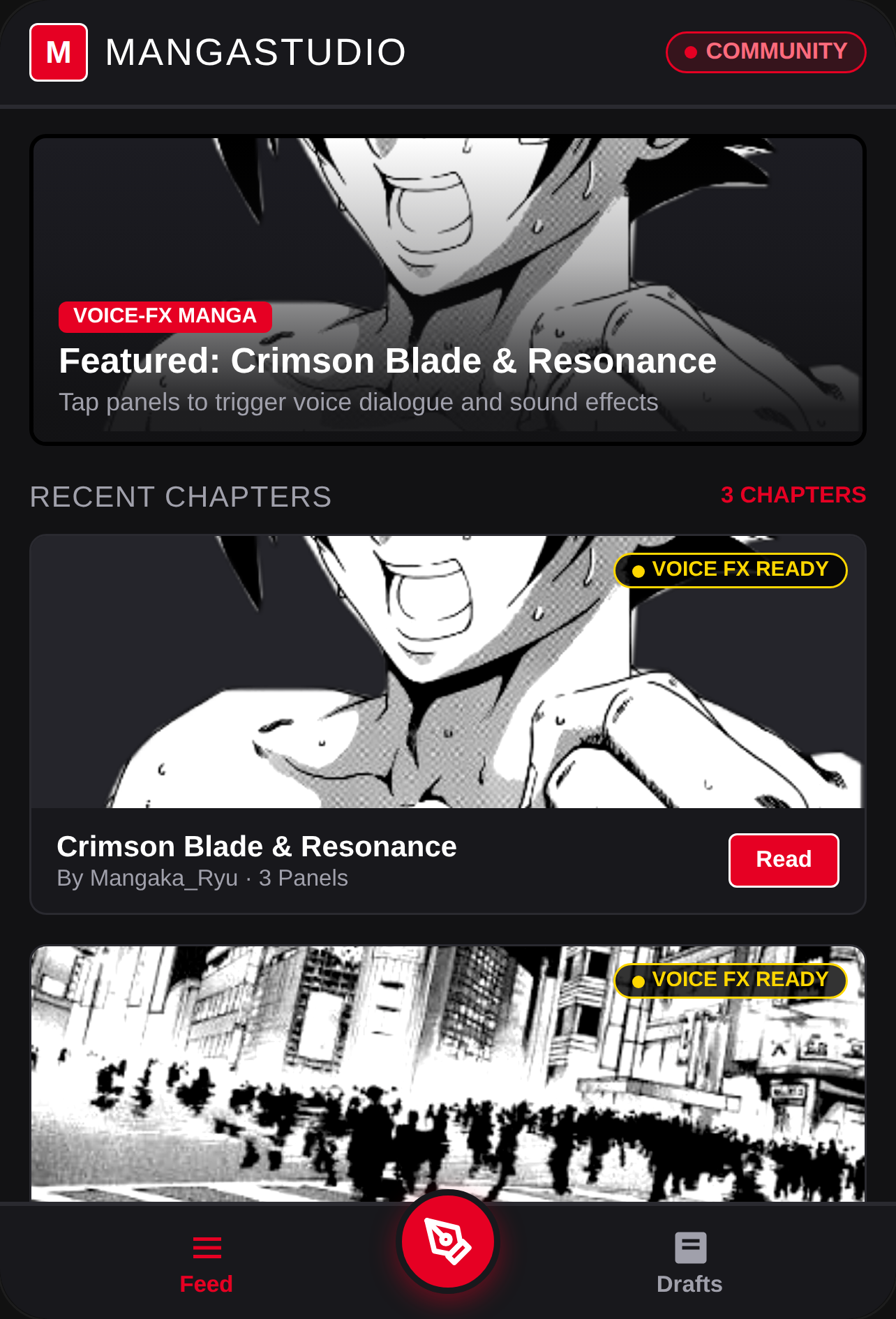 MangaStudio - Create & Read with Voice FX cover