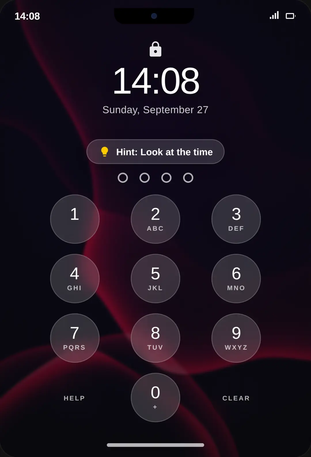 Phone OS - Time Lock cover