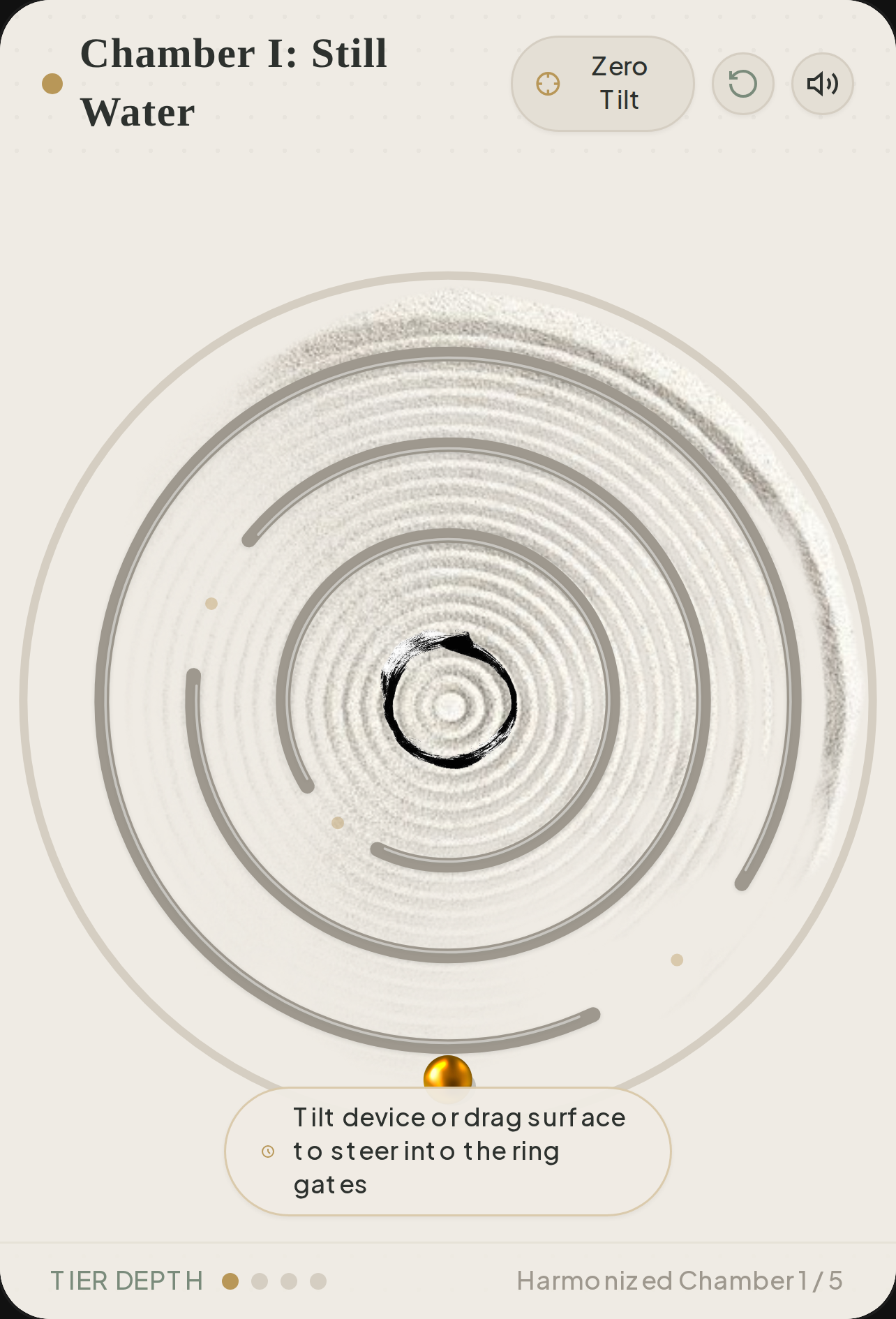 Zen Concentric Labyrinth cover