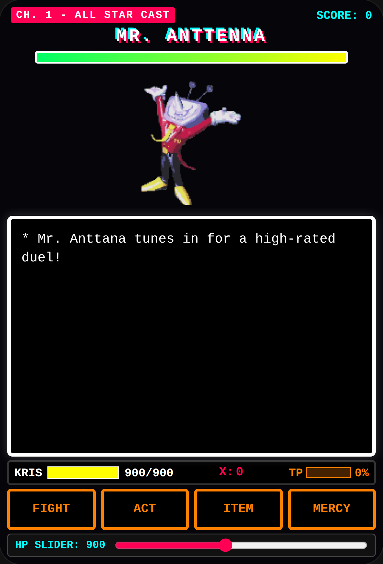 Mr. Anttana Boss Fight - Deltarune cover