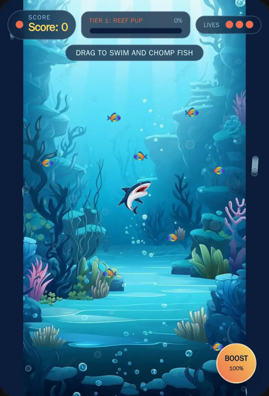 Shark Ocean Chomp cover
