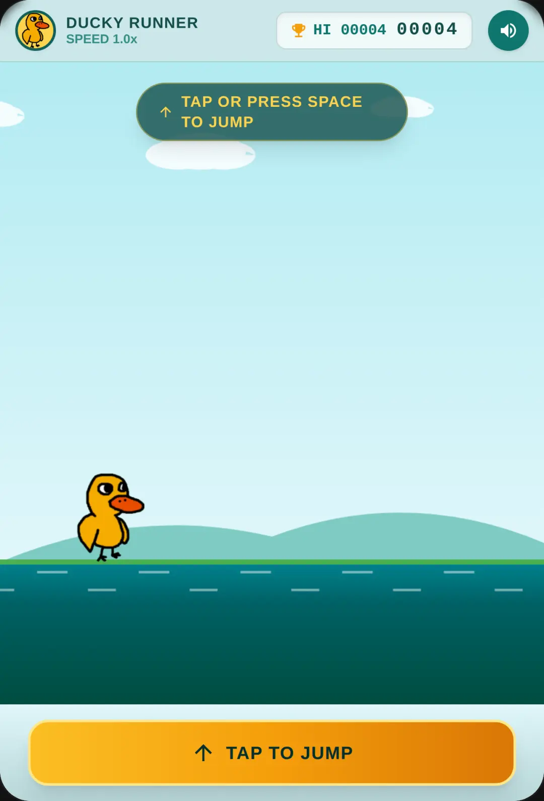 Ducky Pond Runner cover