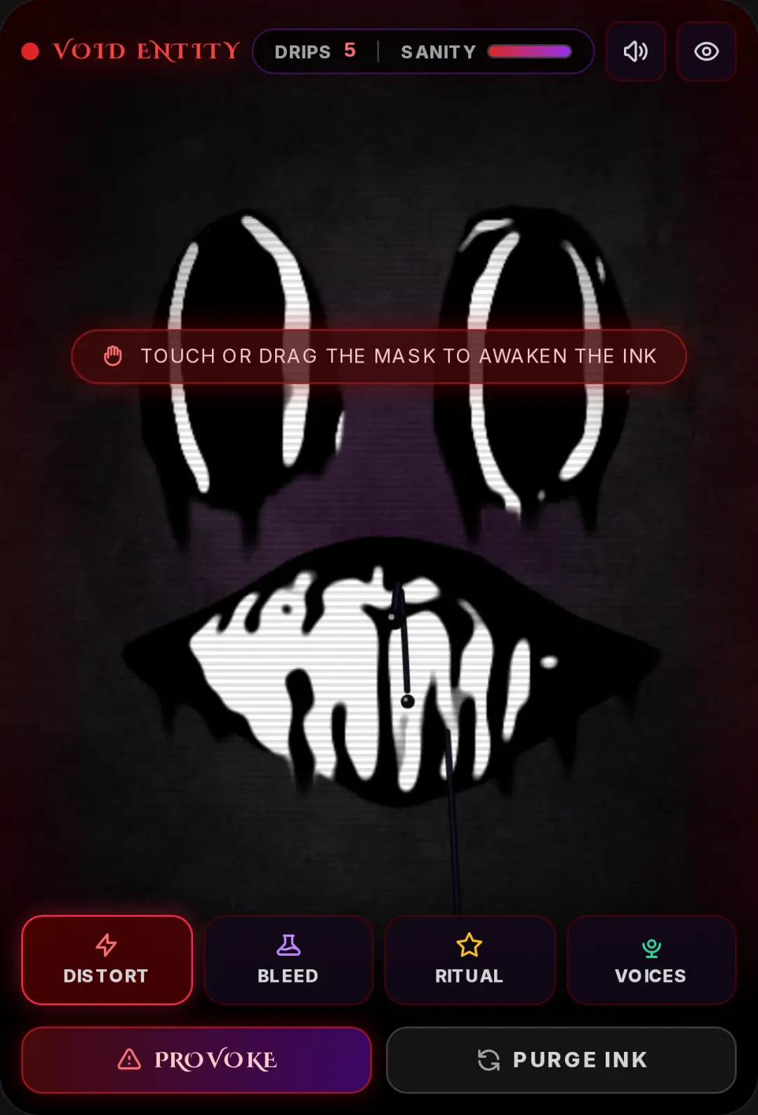 The Dripping Void cover