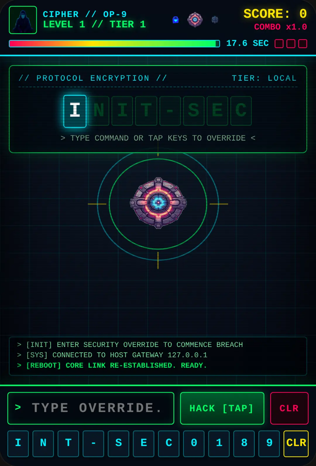 CYBER BREACH // TERMINAL OVERRIDE cover