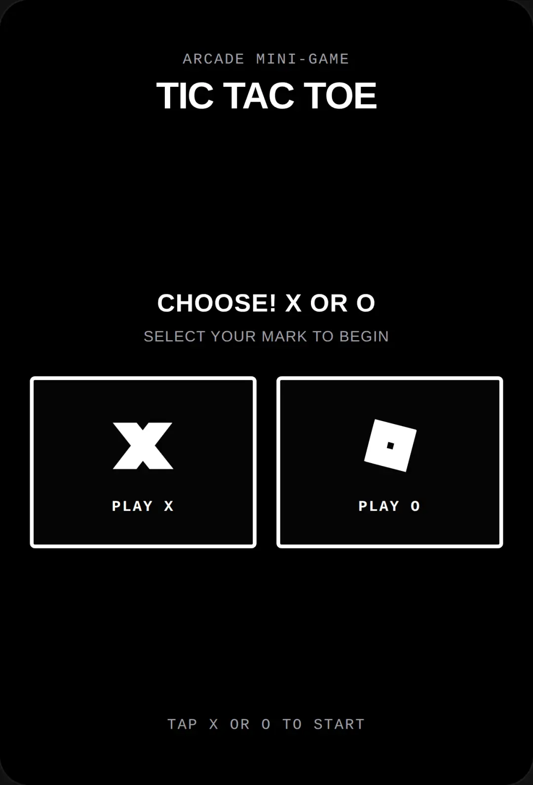 Tic Tac Toe cover
