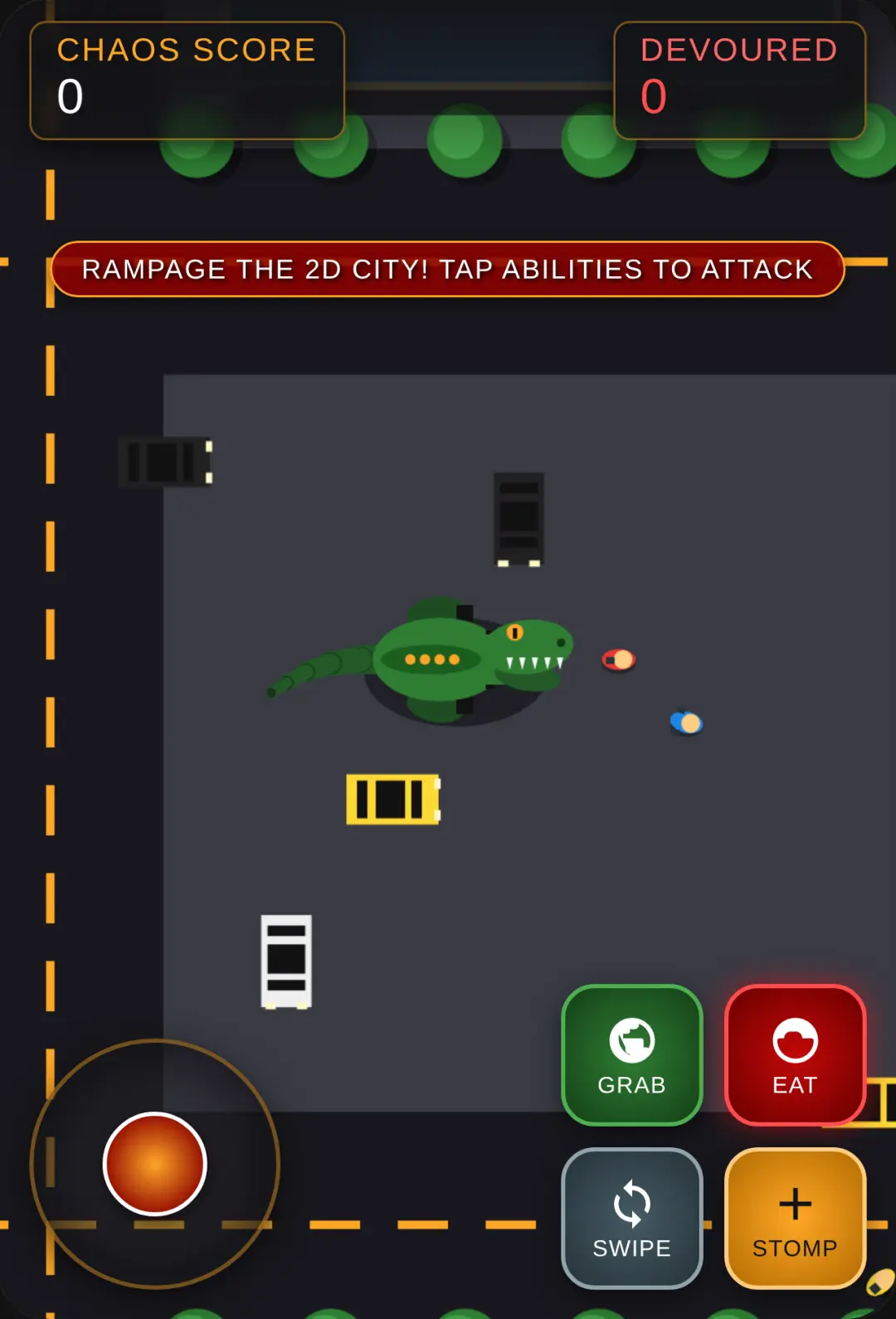 Jurassic Rampage: 2D T-Rex City cover