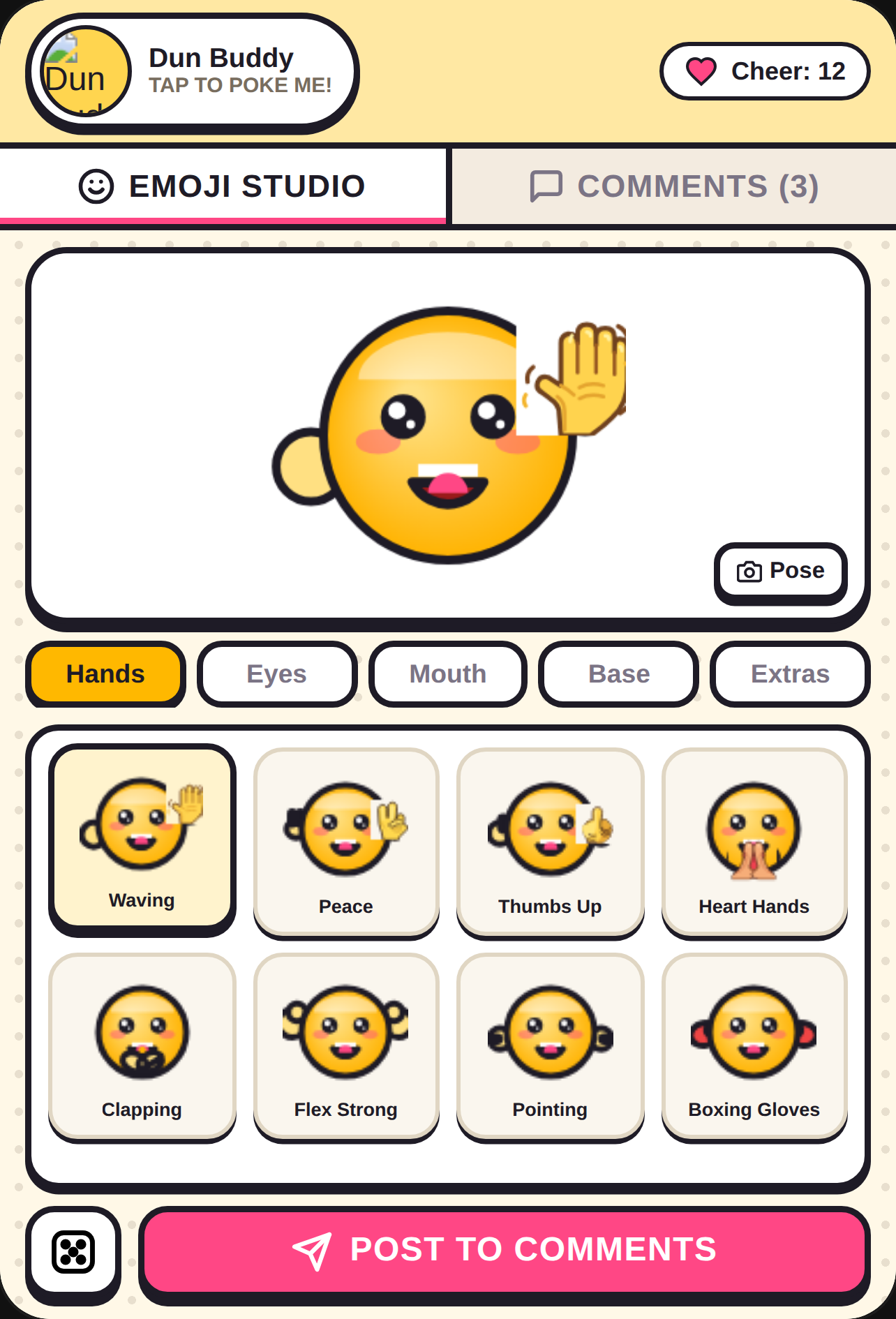 Emoji Lab and Dun Buddy cover