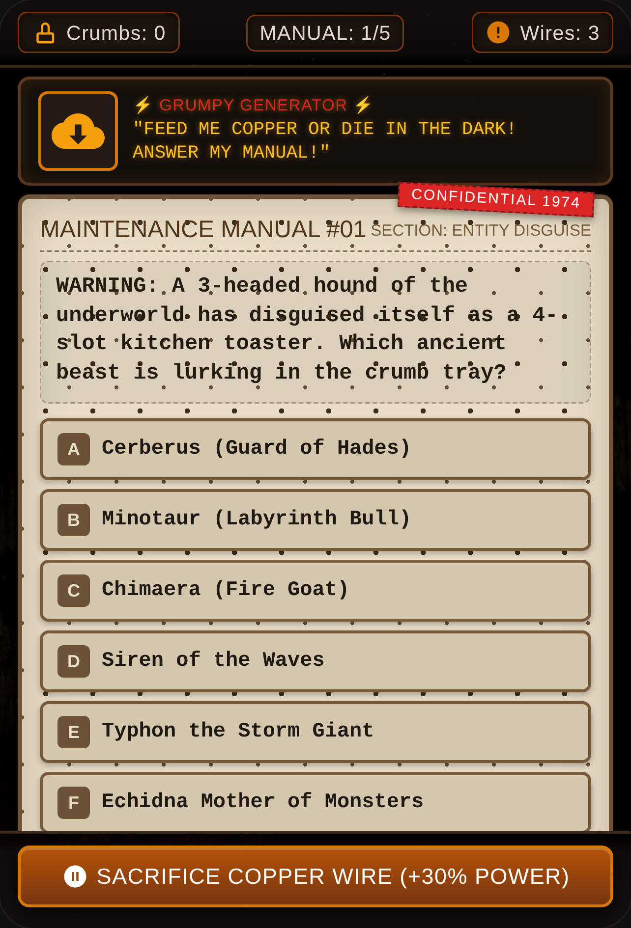 Generator Haunting: Appliance Beasts cover