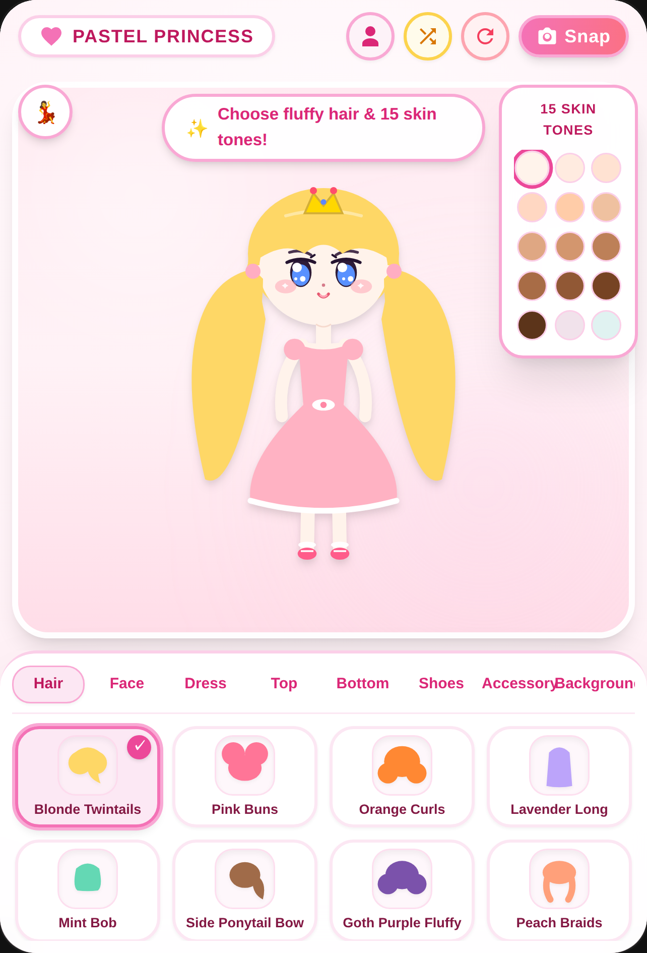 Pastel Chibi Doll Dress Up⊹ ࣪ ˖💖✨ cover