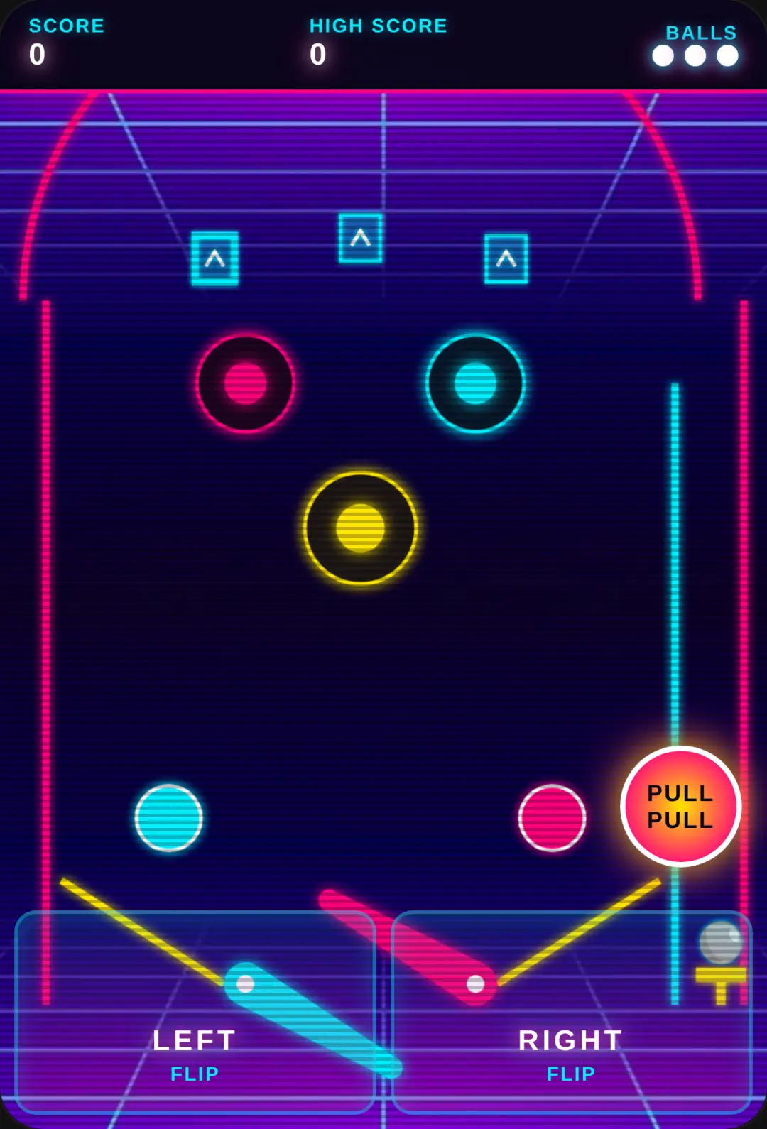 Neon Retro Pinball cover