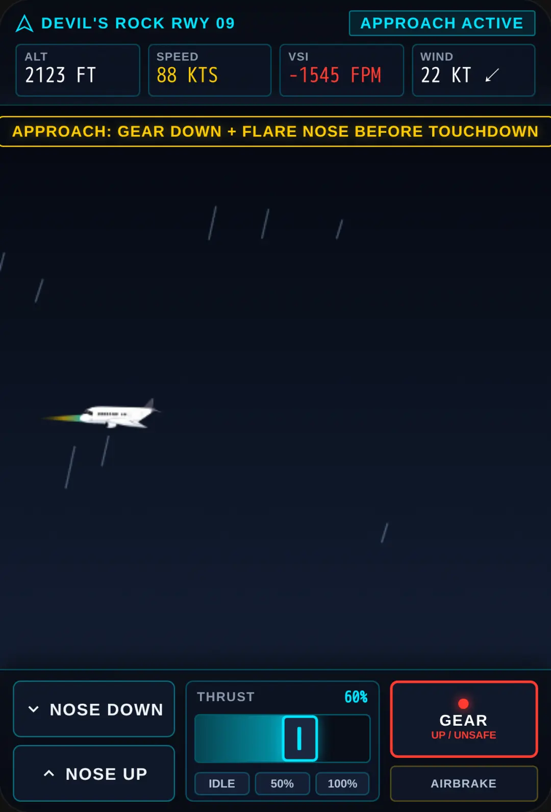 IMPOSSIBLE LANDING: STORM APPROACH cover