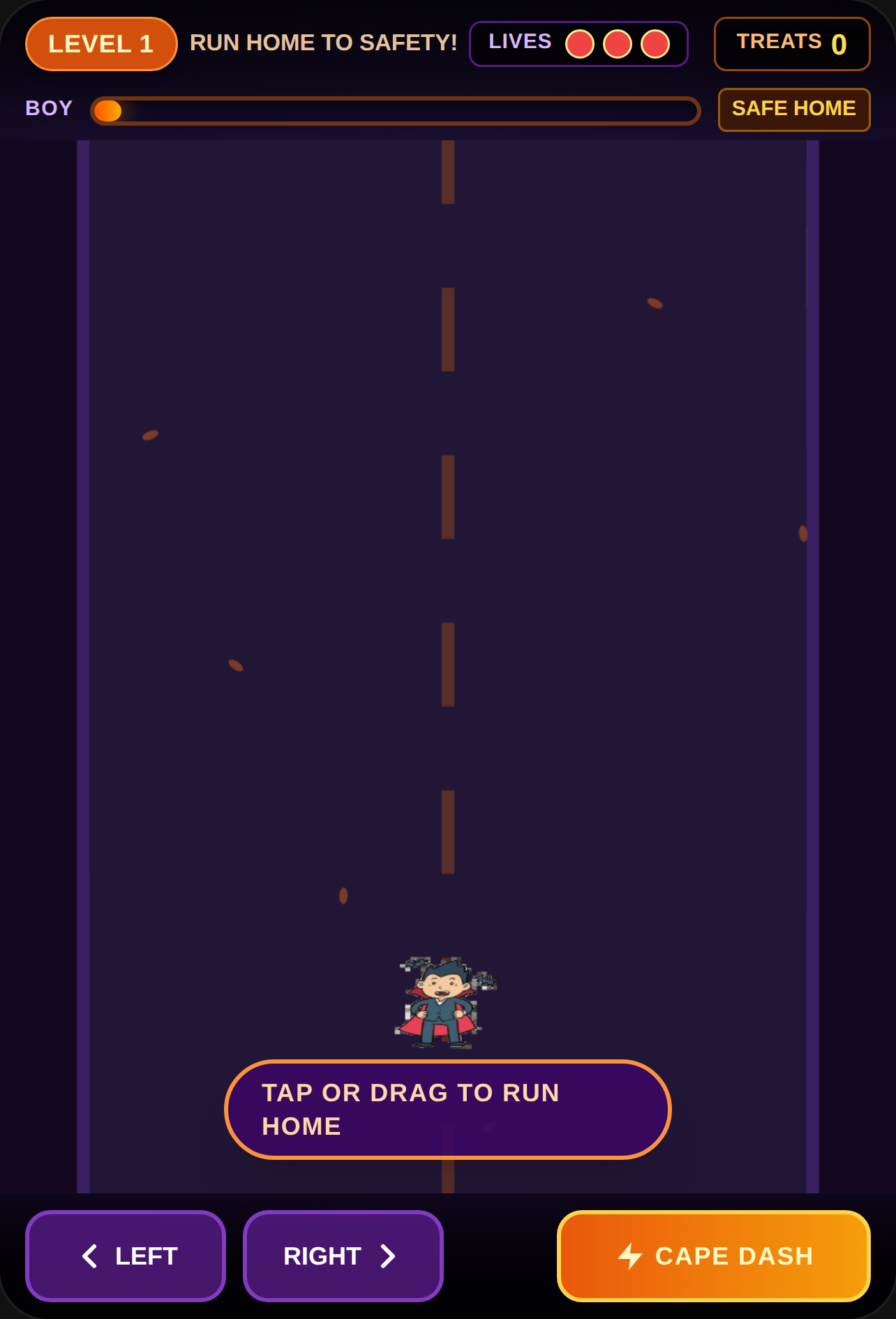 Vampire Boy: Run Home! cover