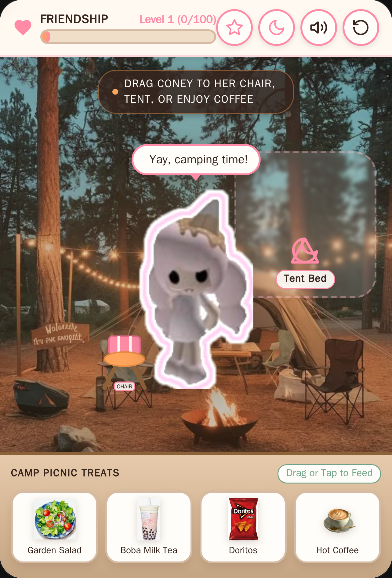 Cozy Campfire Feeding cover