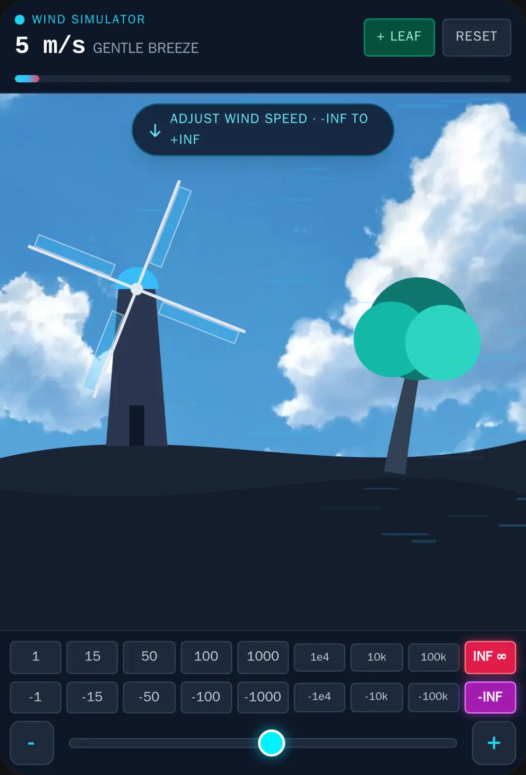 Wind Speeder Simulator V1.1 cover