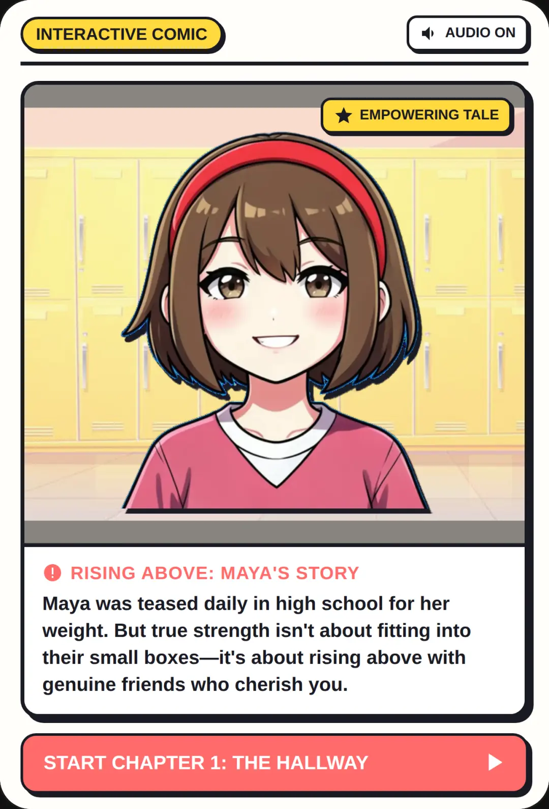 Rising Above: Maya's Story cover