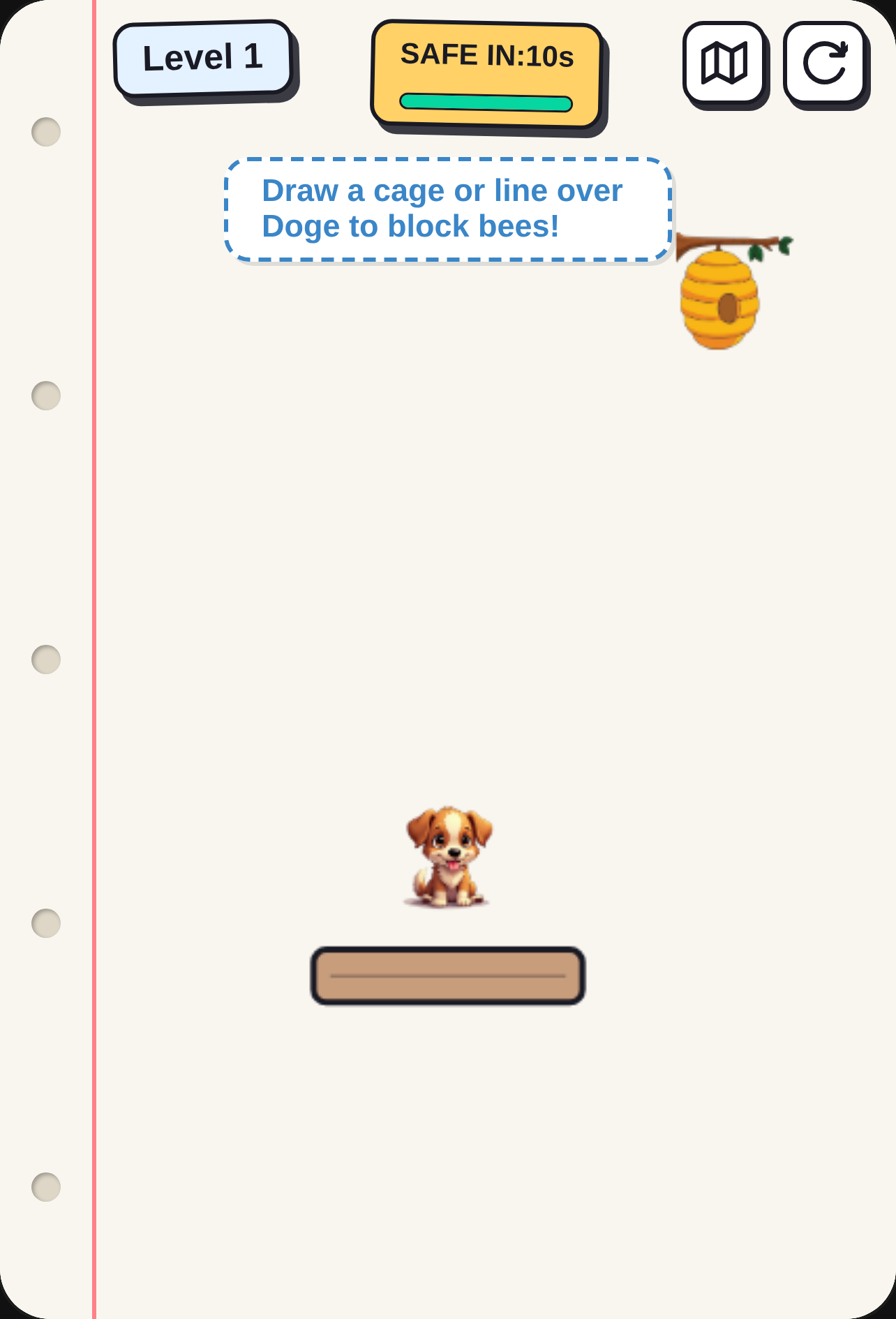 Save the Dog from bee's cover