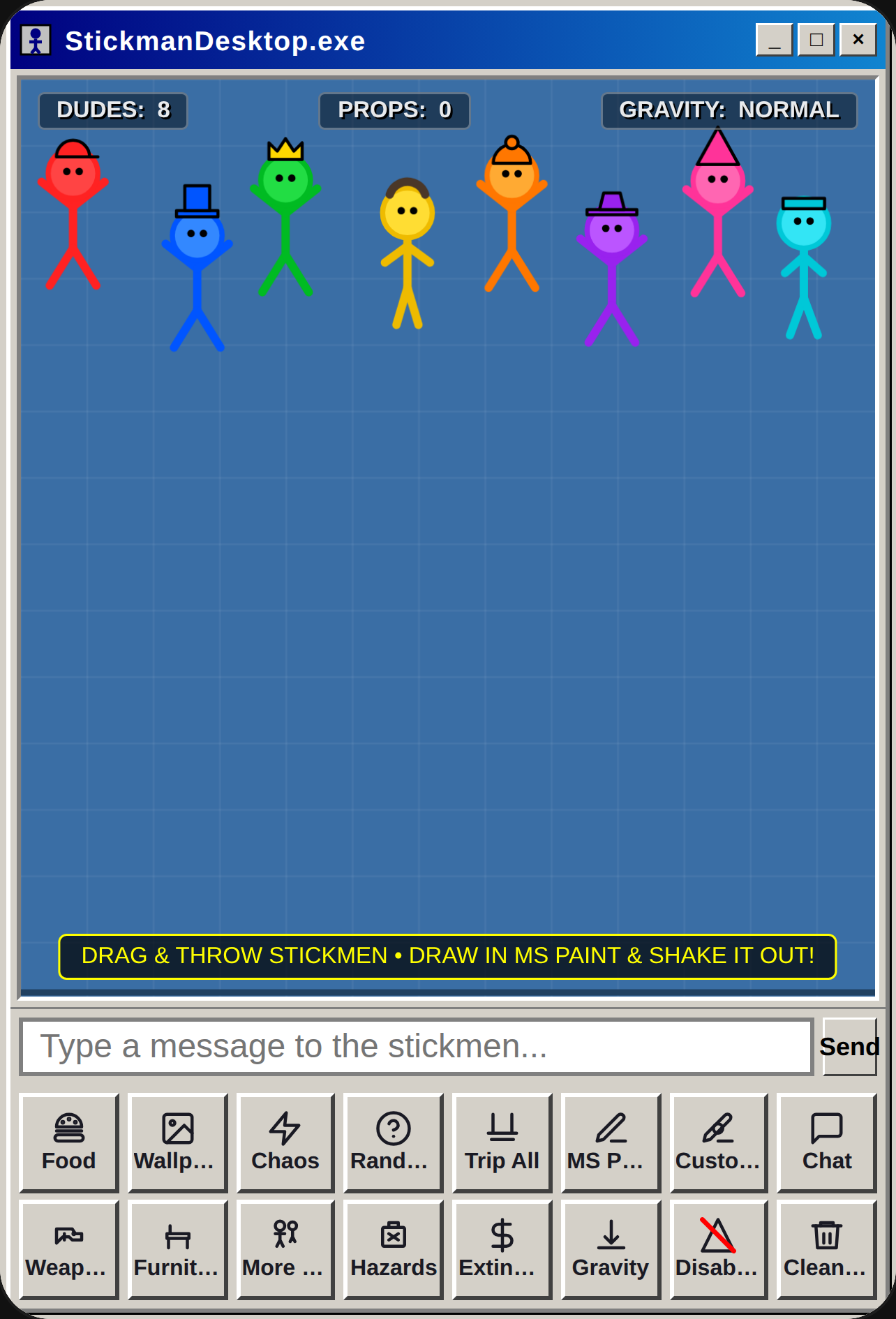 Stickman Desktop Sandbox cover