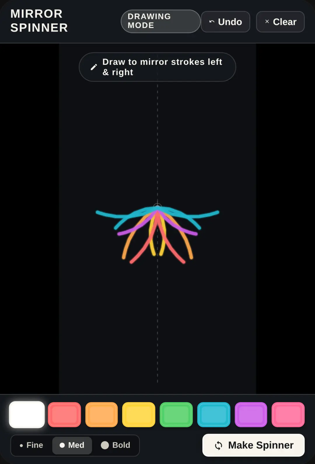 Mirror Spinner cover