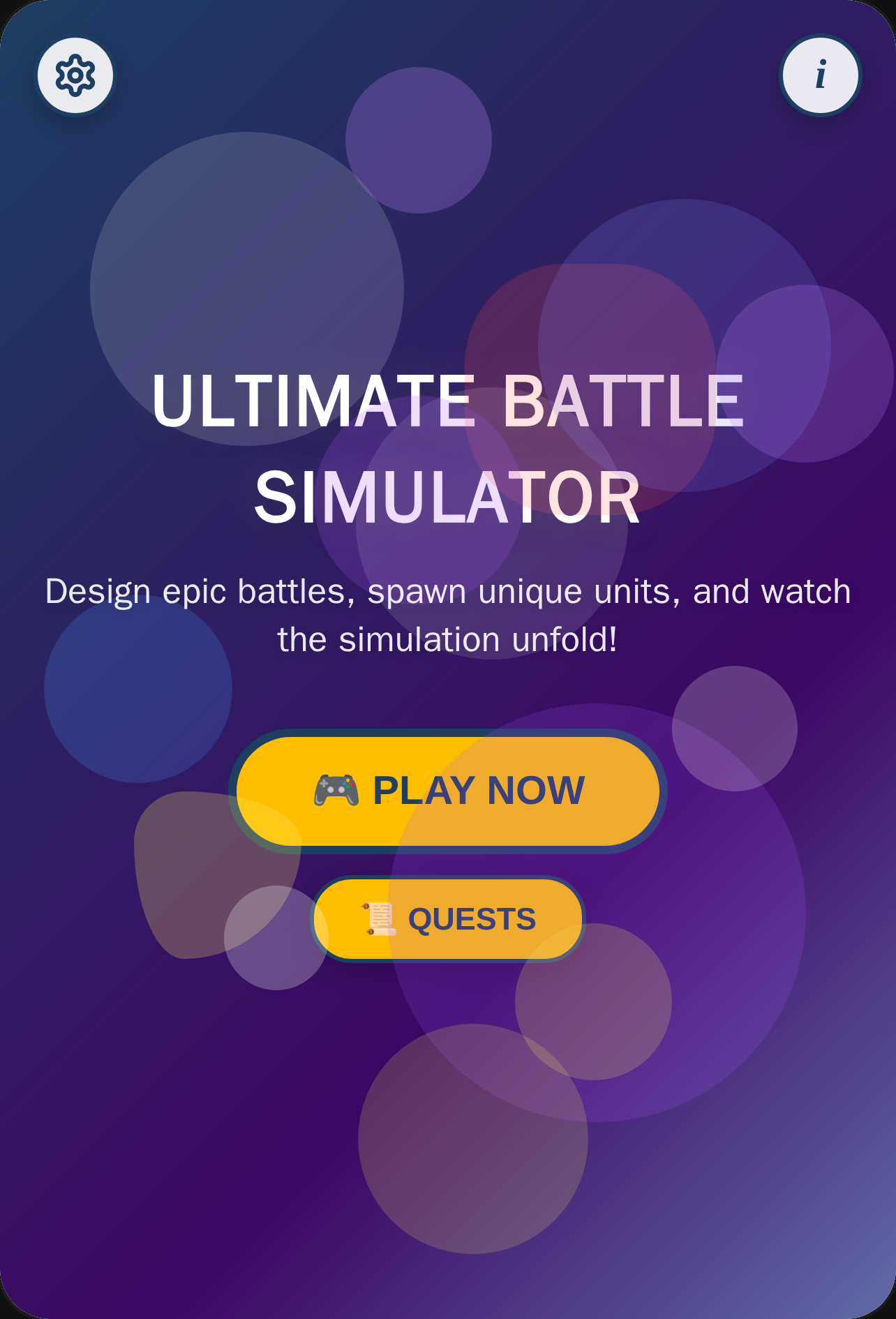 Ultimate Battle Simulator cover