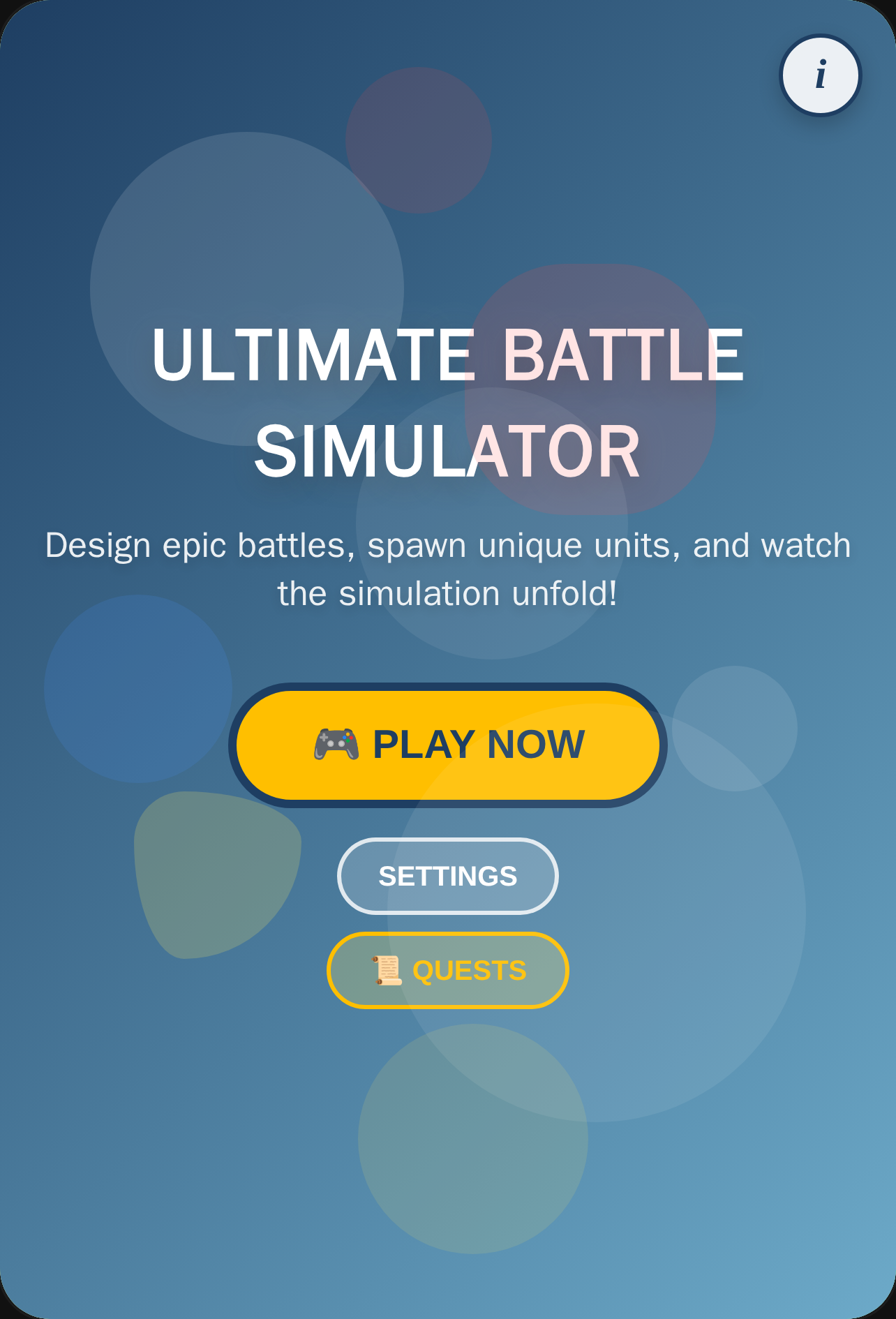 Ultimate Battle Simulator cover