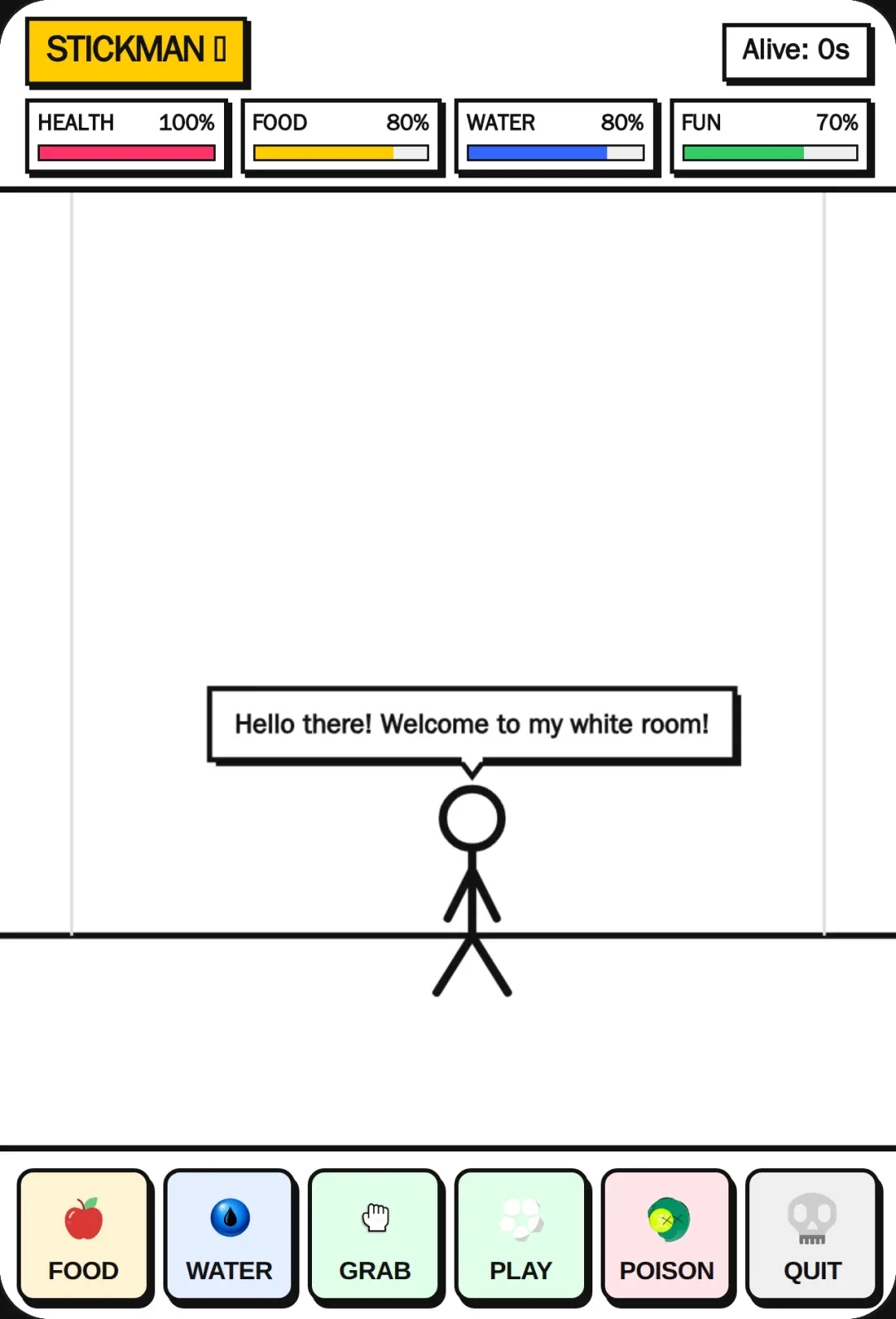 Stickman simulation cover