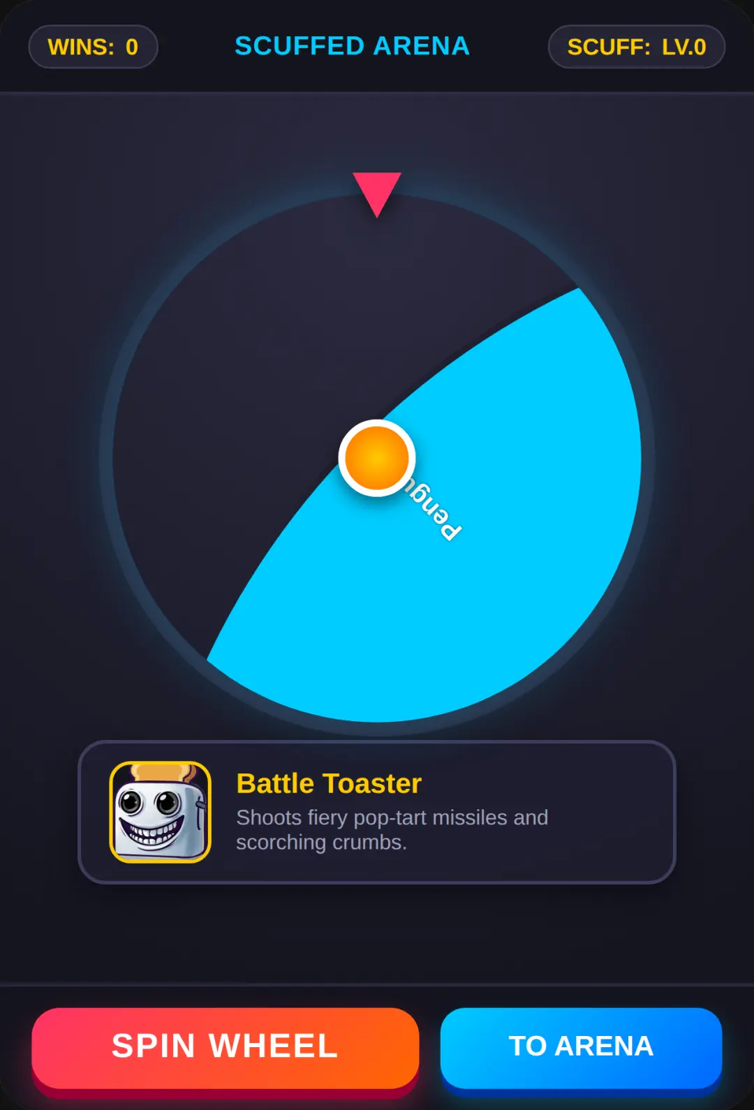 Wacky Character Roulette & Battle Arena cover