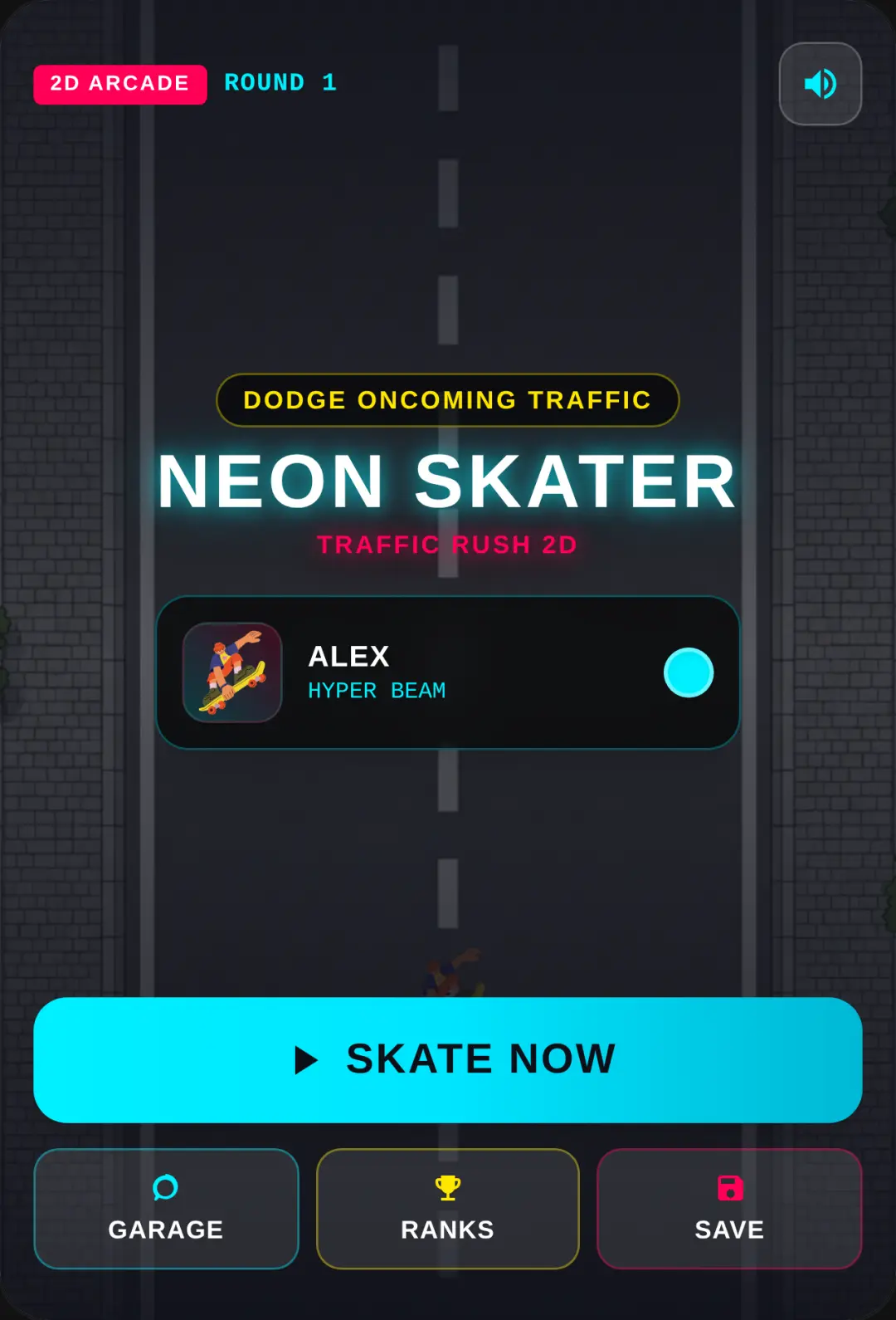 Neon Skater: Traffic Rush cover