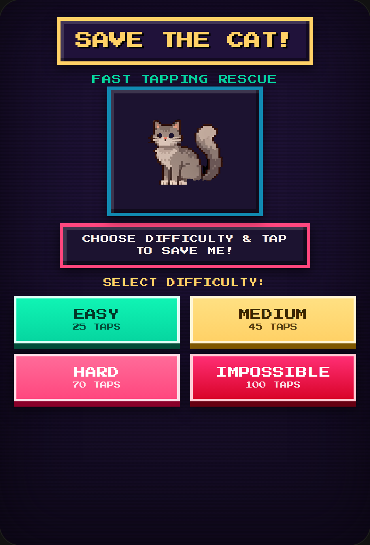 Save The Cat! - Fast Tapping Arcade cover