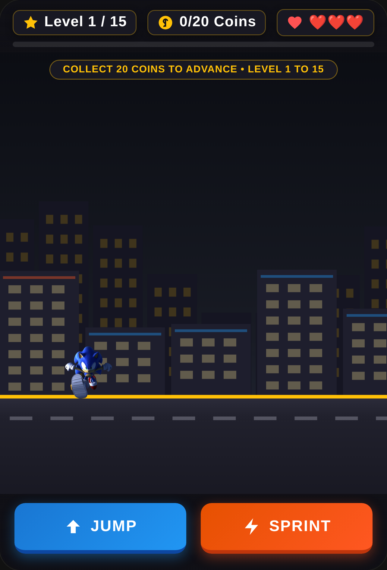 Sonic Runner: Level Quest cover