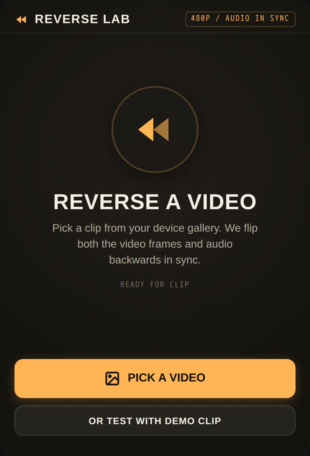 Reverse Lab - Video & Audio cover