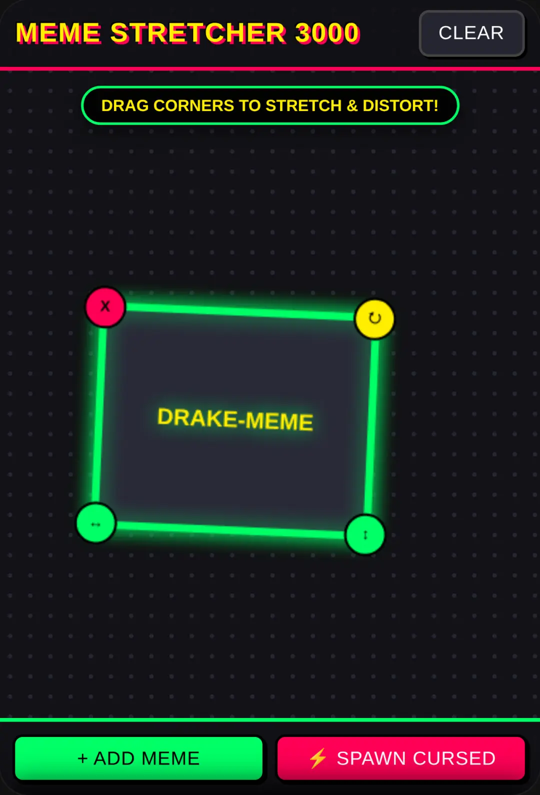 MEME STRETCHER 3000 cover
